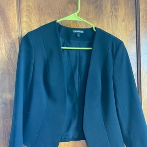 Black Express blazer, like new